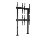 Chief Fusion LBM2X2UP 2 x 2 Portrait Micro-Adjustable Large Bolt-Down Freestanding Video Wall