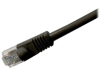 Comprehensive patch cable - 30.5 m - black