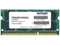 Patriot Signature Line - DDR3 - module - 8 GB - SO-DIMM 204-pin - 1600 MHz / PC3-12800 - unbuffered