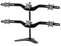 HEX MONITOR STAND BASE MOUNTSUP 6 MONITORS 75MM OR 100MM VESA
