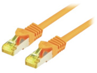 CAT7 S-FTP-PIMF-LSZH-3.00M-ORA RAW CABLE-26/7-RJ45-4P-600MHZ