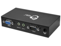 SIIG VGA & Audio Long Range CAT5 Extender with Auto-Tuned & Auto-Deskew