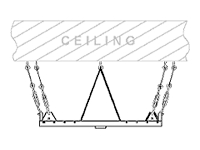 Peerless CMJ 450 - Bracket for plasma panel