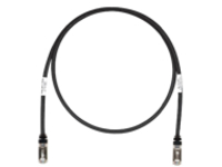 Panduit TX6A 10Gig patch cable - 12.19 m - black
