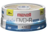 Maxell - 25 x DVD-R - 4.7 GB 16x