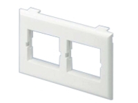 Panduit - Faceplate - office white