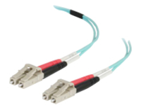 C2G 25m LC-LC 50/125 OM4 Duplex Multimode Fiber Cable