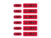 Zebra Spot Alert Labels