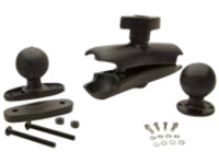 Honeywell RAM - Mounting component (clamp base, round base, medium arm, 2 x Ram balls) for vehicle mount computer