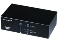 Monoprice VX-8202F 2X2 SVGA VGA MATRIX Switcher Splitter Amplifier Multiplier 250MHz
