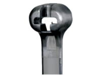 Purchase Increment Is 100 Dome-Top Barb Ty Standard Cable Ties, UV Black, Nylon, 15.10 L x 0.185 in. W, Pack of 100, Must be purchased in increments of 100