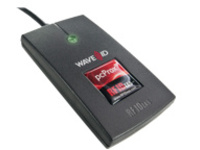 rf IDEAS WAVE ID Solo Keystroke CSN Black Reader