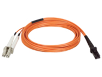 Tripp Lite 1M Duplex Multimode 62.5/125 Fiber Optic Patch Cable MTRJ/LC 3' 3ft 1 Meter