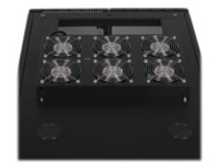 Tripp Lite Rack Enclosure Cabinet Roof Mount Fan Panel Airflow Mgmt 120V