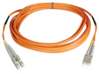 Tripp Lite 0.3M Duplex Multimode 62.5/125 Fiber Optic Patch Cable LC/LC 1' 1ft 0.3 Meter