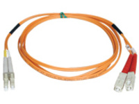 Tripp Lite 5M Duplex Multimode 50/125 Fiber Optic Patch Cable LC/SC 16' 16ft 5 Meter