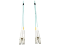 Tripp Lite 4M 10Gb Duplex Multimode 50/125 OM3 LSZH Fiber Patch Cable LC/LC Aqua 4 Meters