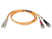 Tripp Lite 30M Duplex Multimode 62.5/125 Fiber Optic Patch Cable LC/ST 100' 100ft 30 Meter