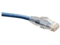 Tripp Lite 75ft Cat6 Gigabit Solid Conductor Snagless Patch Cable RJ45 M/M Blue 75' - patch cable - 22.9 m - blue