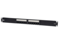 Tripp Lite 12-Port Cat5e Cat5 Rackmount Patch Panel 568B 110 Punch 1URM TAA
