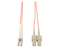 Tripp Lite 2M Duplex Multimode 62.5/125 Fiber Optic Patch Cable LC/SC 6' 6ft 2 Meter