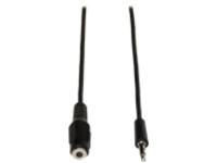 Tripp Lite 10ft Mini Stereo Audio Extension Cable Shielded 3.5mm M/F 10&#x27;