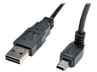 Tripp Lite 6ft USB 2.0 High Speed Cable Reversible A to Up Angle 5Pin Mini B M/M 6' - USB cable - 1.83 m
