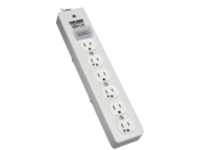 Tripp Lite Surge Protector Power Strip Medical Hospital Metal 6 Outlet 15&#x27; Cord