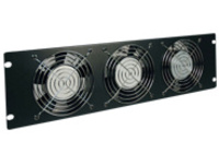 Tripp Lite Rack Enclosure Cabinet Fan Panel Airflow Management 120V 3URM