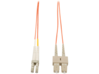 Tripp Lite 10M Duplex Multimode 62.5/125 Fiber Optic Patch Cable LC/SC 33&#x27; 33ft 10 Meter