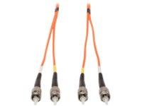 Tripp Lite 3M Duplex Multimode 62.5/125 Fiber Optic Patch Cable ST/ST 10' 10ft 3 Meter