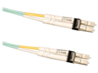 Tripp Lite 2M 10Gb Duplex Multimode 50/125 OM3 LSZH Fiber Optic Patch Cable Mini-LC / Mini-LC Aqua 6' 6ft 2 Meter