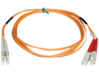 Tripp Lite 3M Duplex Multimode 50/125 Fiber Optic Patch Cable LC/SC 10' 10ft 3 Meter