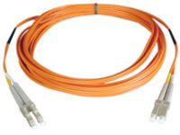 Tripp Lite 30M Duplex Multimode 50/125 Plenum Fiber Optic Patch Cable LC/LC 100' 100ft 30 Meter