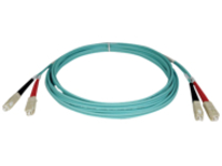 Tripp Lite 15M 10Gb Duplex Multimode 50/125 OM3 LSZH Fiber Optic Patch Cable SC/SC Aqua 50' 50ft 15 Meter
