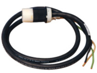 Tripp Lite 30ft Single Phase Whip 208/240V L6-30R for Breakered 3-Phase Distribution Cabinets 30'