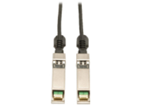 Tripp Lite 0.5M SFP+ 10Gbase-CU Twinax Passive Copper Cable SFP-H10GB-CU1M Compatible Black 20 inch