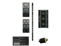 Tripp Lite PDU 3-Phase Metered 240V/230V/220V 11.5kW C13 C19 Vertical 0URM