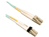 Tripp Lite 10M 10Gb Duplex Multimode 50/125 OM3 LSZH Fiber Optic Patch Cable LC/LC Aqua 33' 33ft 10 Meter