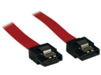 Tripp Lite 1ft Serial ATA SATA Latching Signal Cable 7Pin / 7Pin M/M 1'