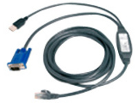 Avocent - video / USB cable RJ-45 - 2.13 m
