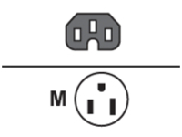 Axiom - Power cable - NEMA 5-15P to IEC 60320 C15