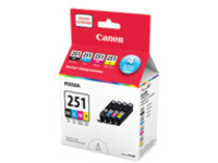 Canon CLI-251 4 Color Pack