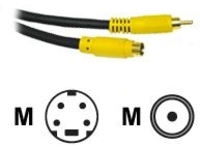 C2G Value Series 12ft Value Series Bi-Directional S-Video to Composite Video Cable