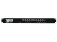 Tripp Lite Gigabit Ethernet Switch w/ 12 Outlet PDU, 24 Unmanaged Gigabit Ports and 2 SFP Ports