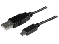 StarTech.com 2m Mobile Charge Sync USB to Slim Micro USB Cable M/M