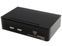 StarTech.com 2 Port DVI USB KVM Switch with Audio and USB 2.0 Hub (SV231DVIUA)