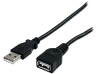 StarTech.com 10 ft Black USB 2.0 Extension Cable A to A