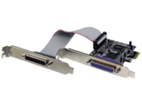 Startech 2 Port PCI Express / PCI-e Parallel Adapter Card