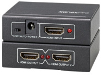 KanexPro 1x2 HDMI Splitter - video/audio splitter - 2 ports